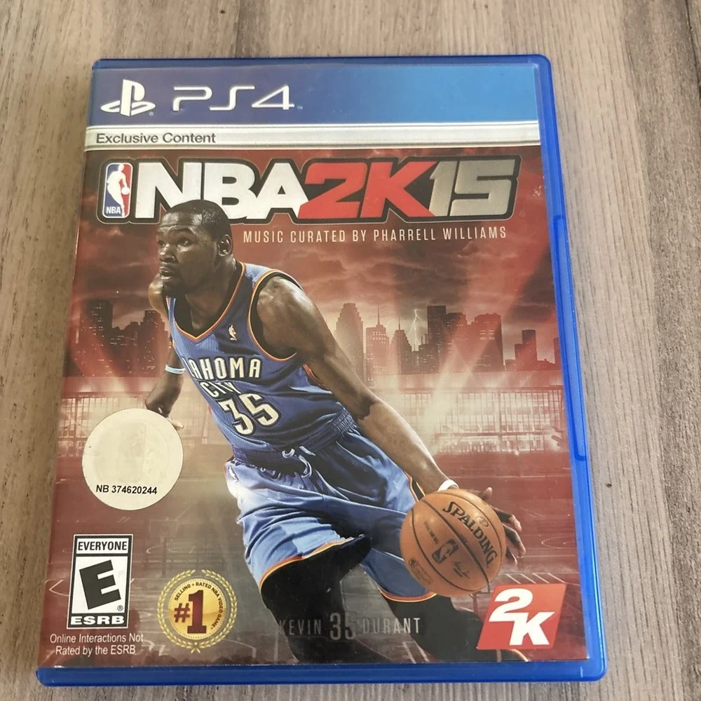 NBA 2K15:‎ Sony PlayStation 4 w/ Manual Tested- Works!